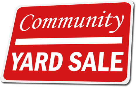 ONE-DAY Community Yard Sale